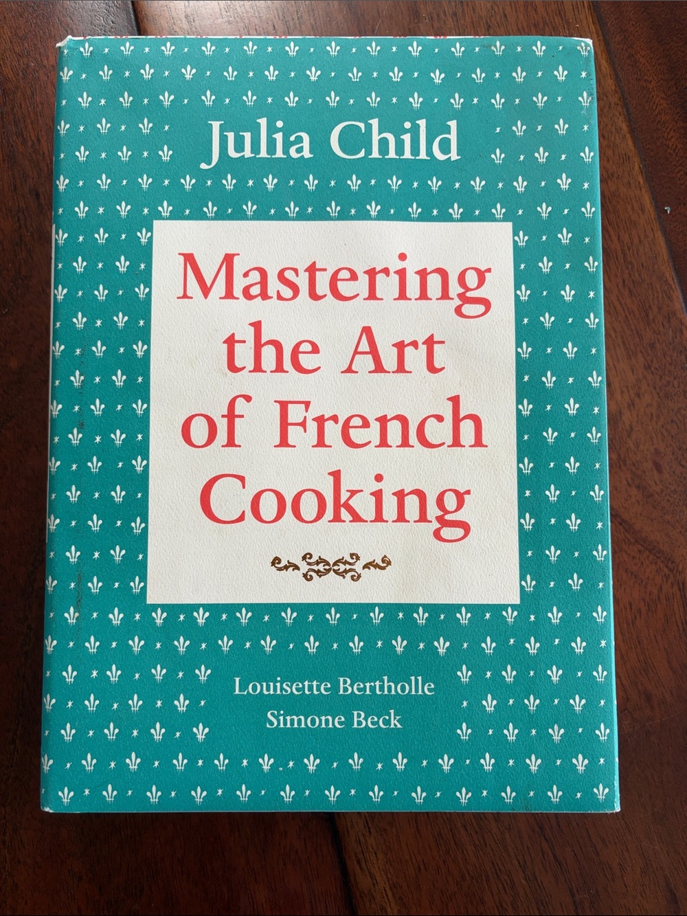 "Mastering the Art of French Cooking" - Teal Cover